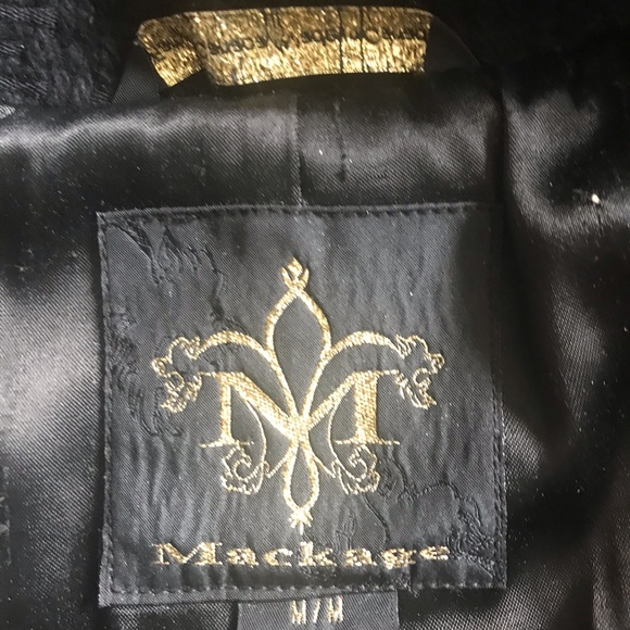 Mackage Wool Jacket w/ Leather accents - Picture 6 of 7